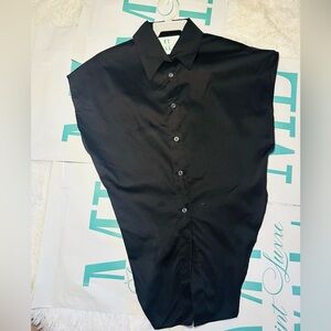 Women’s button down crop Shirt